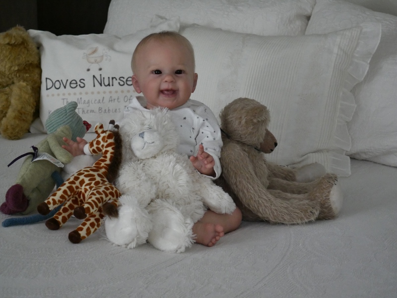 Eloisa Cuddle Baby Finished Reborn Doll by Andrea Arcello